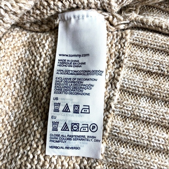 Tommy Hilfiger short sleeve knit cocoon sweater 2X - Picture 8 of 8